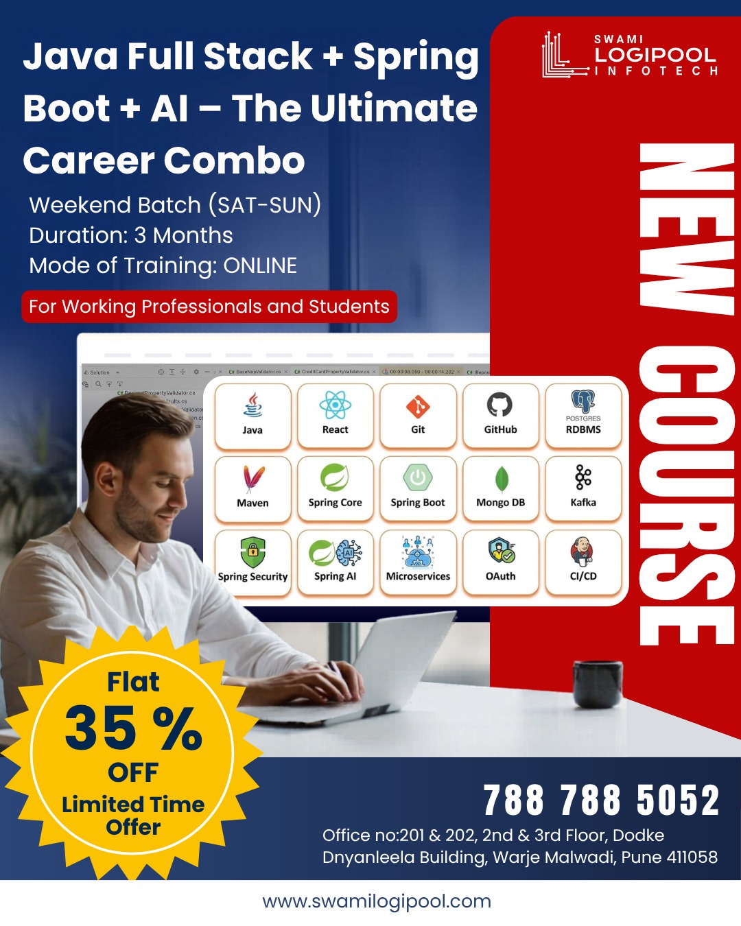 Java full stack + spring